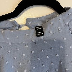 Light blue blouse from shein worn once for an interview.